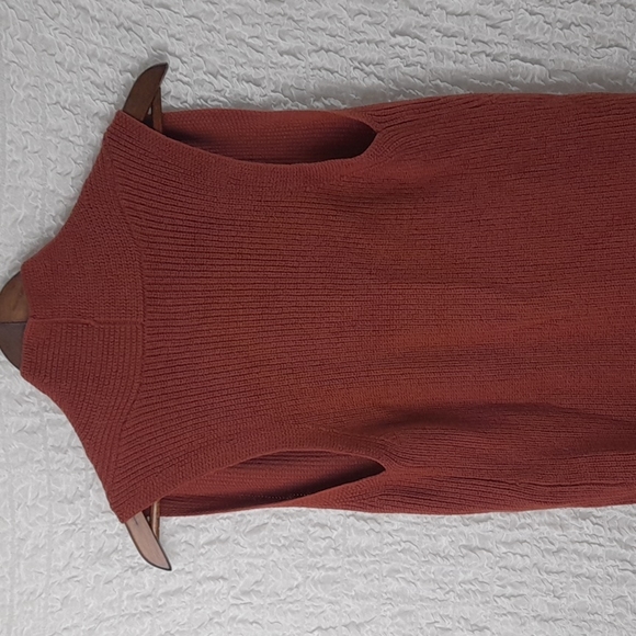 Wilfred Aritzia Long Knit Cardigan XS Brown #137 - Picture 3 of 7